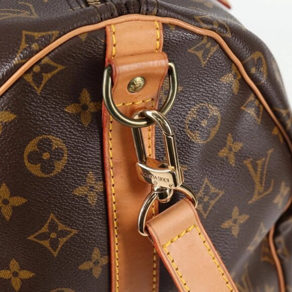 LOUIS VUITTON Monogram Keepall Bandouliere 55 Boston Bag - Picture 8 of 16